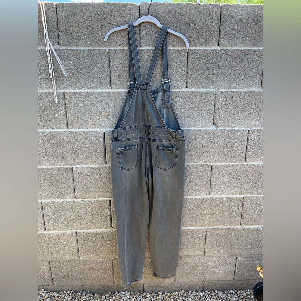Distressed Overalls - Picture 2 of 2